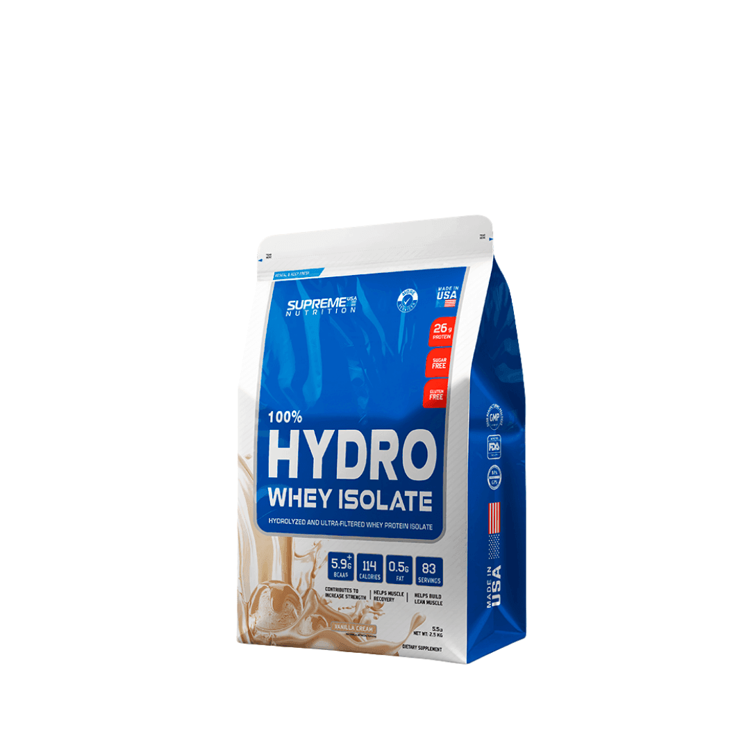 100% Hydro Whey Isolate Vainilla 5.5 libras 100% Hydro Whey Isolate Vainilla 5.5 libras