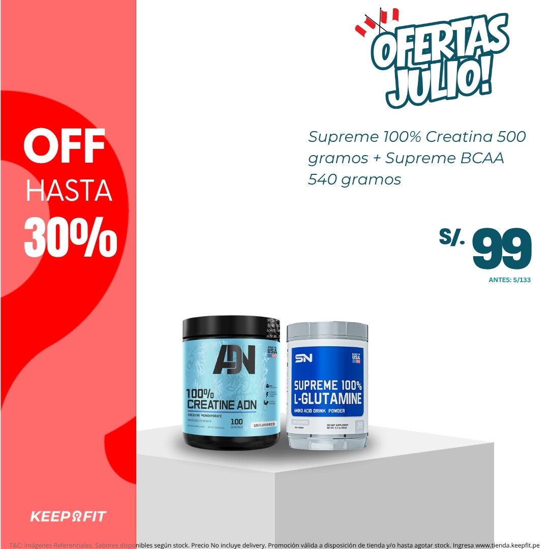 Pack promo1 Suplementos Nutricionales