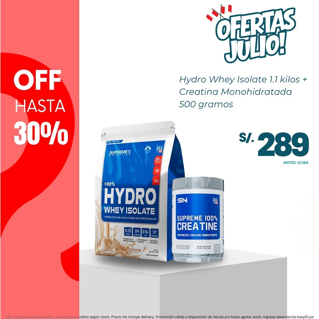 Pack promo10 Suplementos Nutricionales
