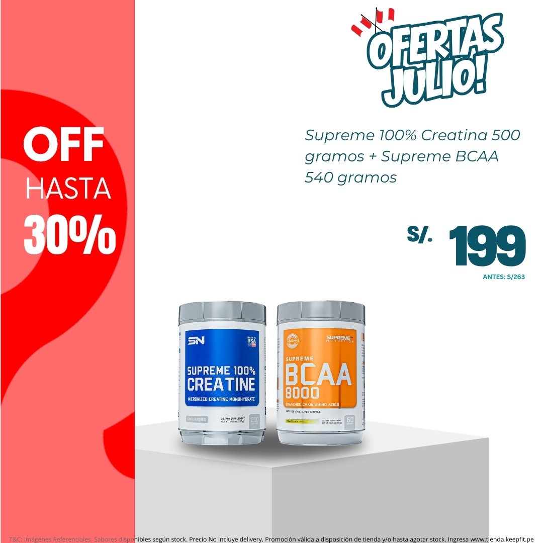 Pack promo2 Suplementos Nutricionales