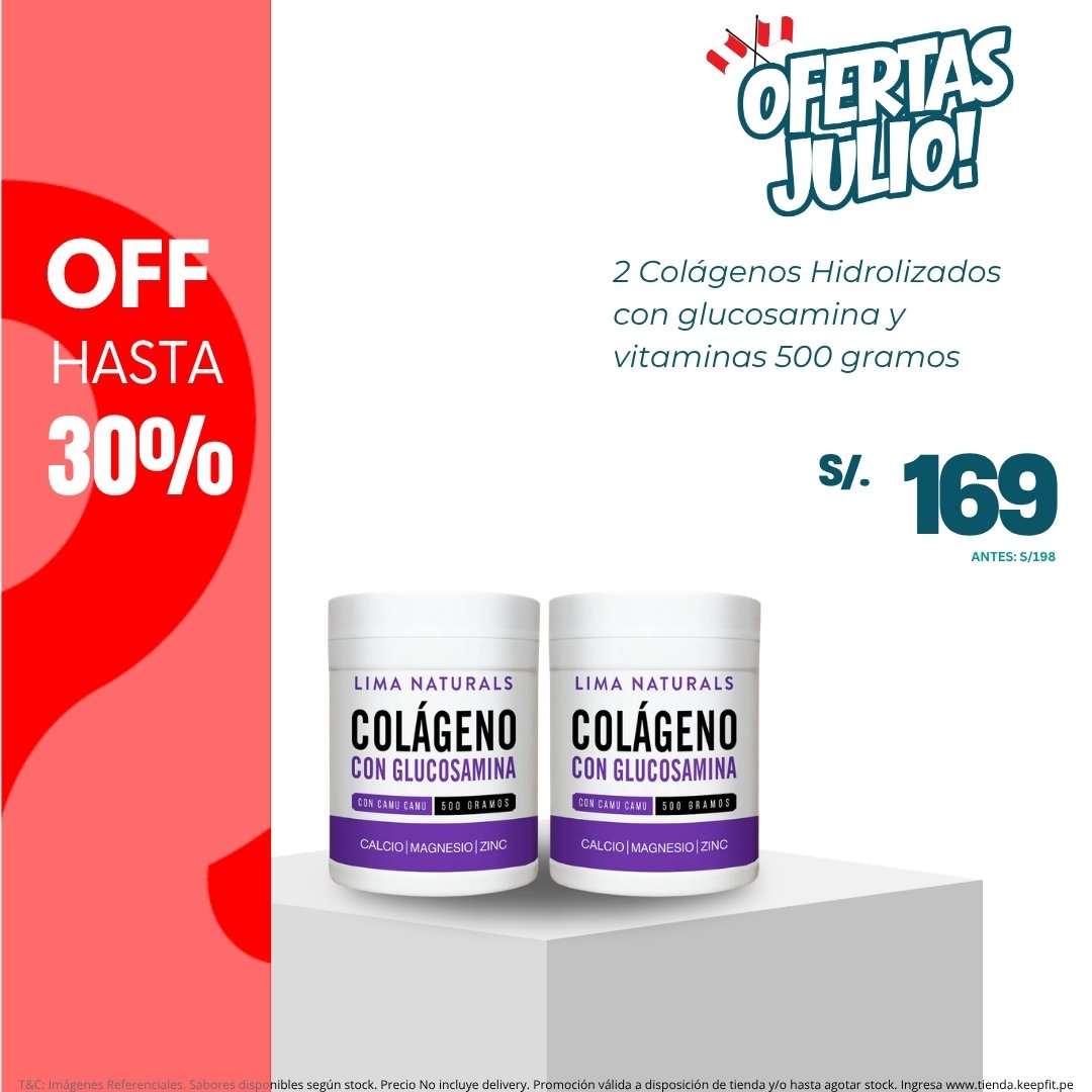 Pack promo7 Suplementos Nutricionales