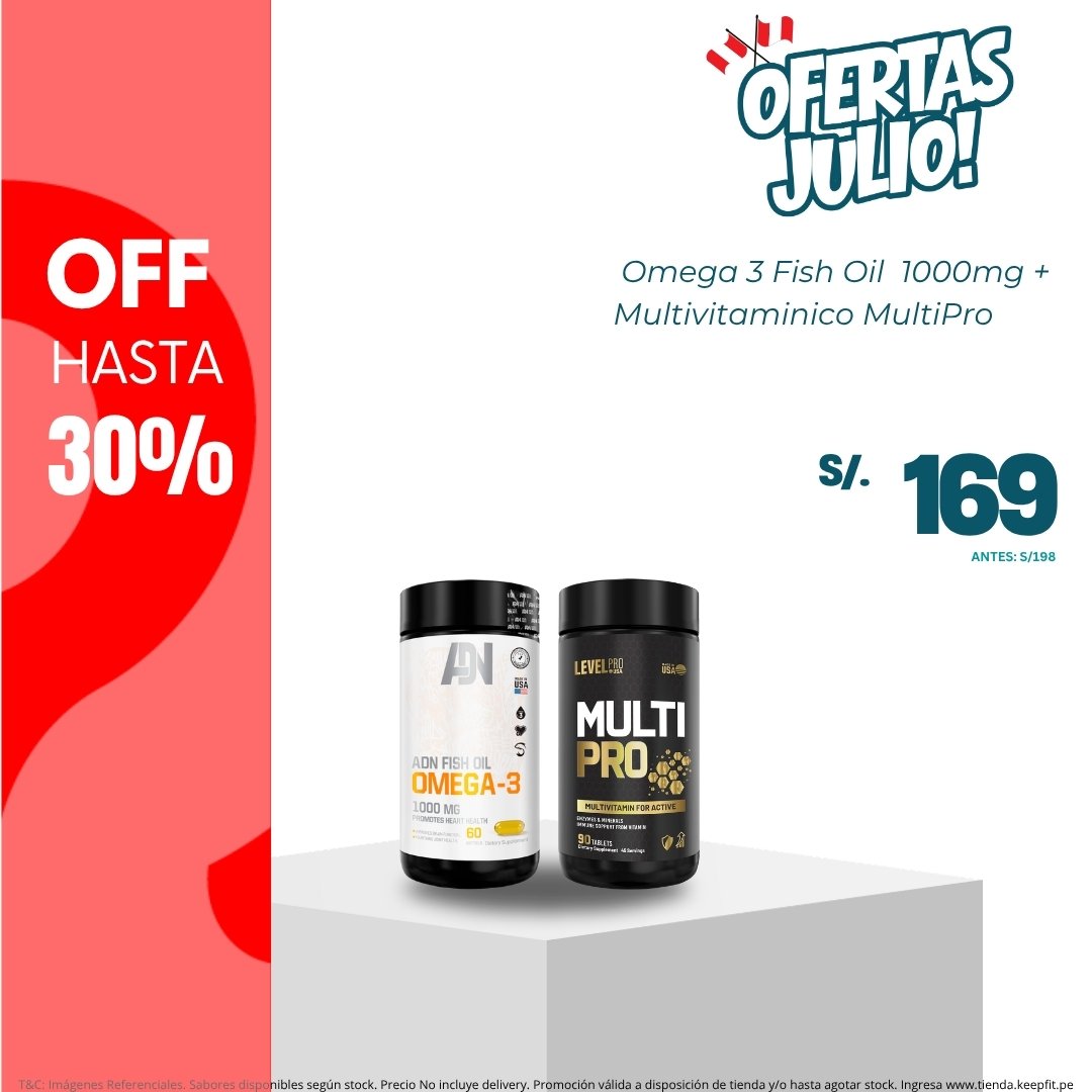 Pack promo8 Suplementos Nutricionales